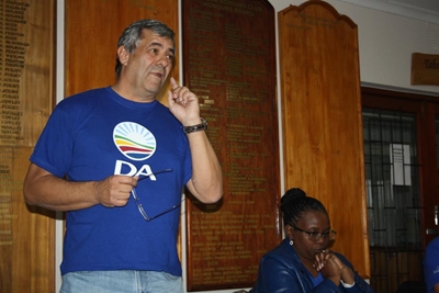 DA fear coalition government