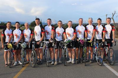 Fietsryers trap 202 km kaf