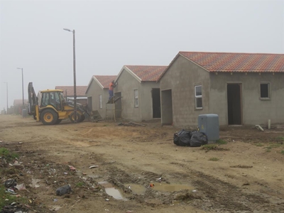 Long-awaited low-cost houses going up