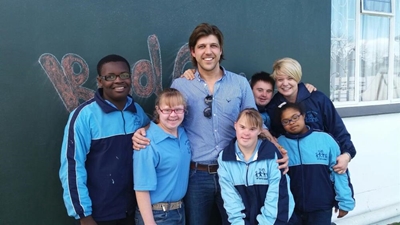 Louis Pieterse supports good cause