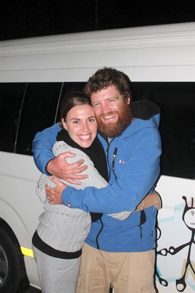 Update: Roché Schoeman home safe