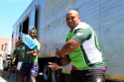 'n Lynstaan vir water