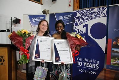 NMMU achievers sparkle at awards