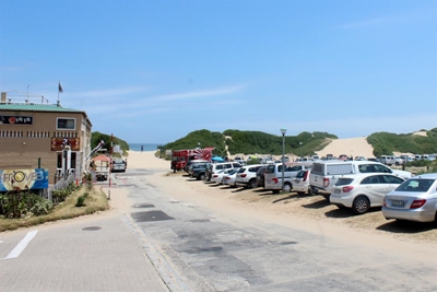 Chaos at Myoli beach on New Year's