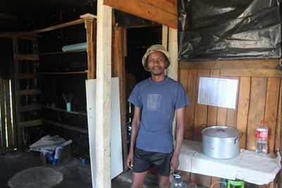 Raging fire leaves families destitute
