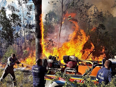 Plett fires: Fireman's long road to recovery
