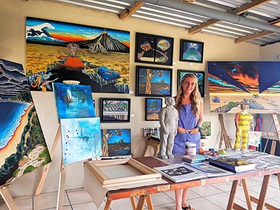 Wilderness artist enjoys surrealism