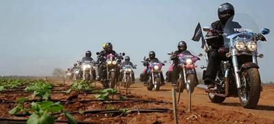 2 300km on a motorbike for cancer