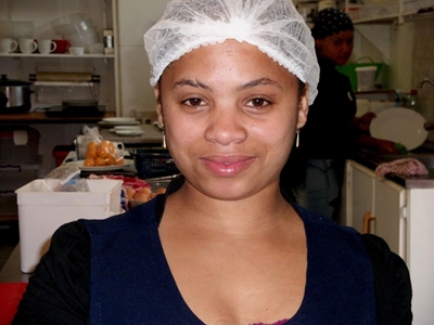 Wêreld is haar oester