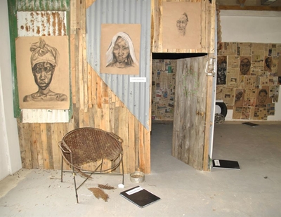 Oakhill artists' works entrance
