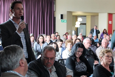 Grondverskuiwingsgesprek: meer vrae as antwoorde