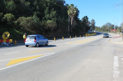 Repair work to soil slip underway