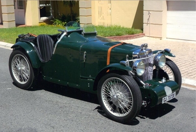 Rare Bentley at Knysna Motor Show