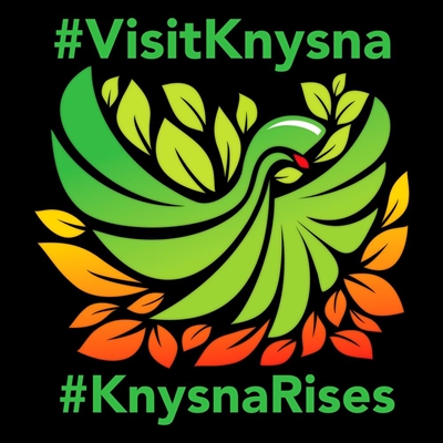 #KnysnaRises logo goes viral