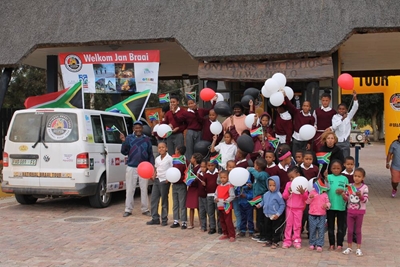 Skool verwelkom Jan Braai