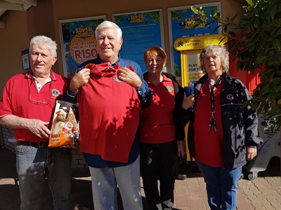 Lions do their bit for Sedgefield animals