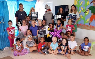 'Adorable' shark teaches on conservation