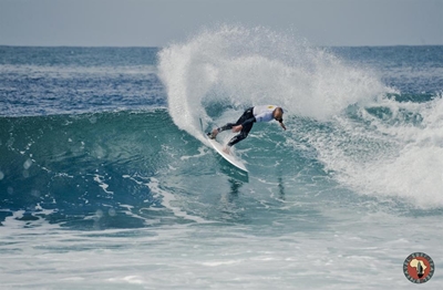 Local surfer Llewellyn Whittaker wins