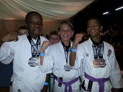 Karateka excel in Mossel Bay