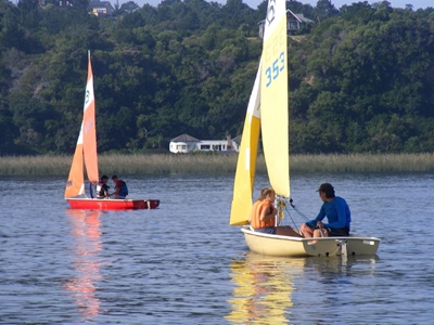 Match racing at George Lakes