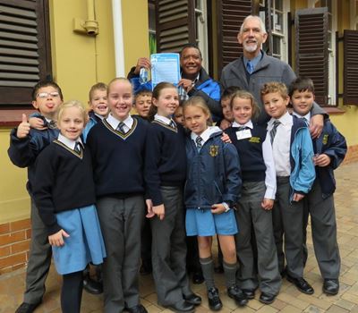Mayor promotes water awareness at schools