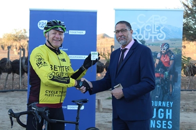 Oudtshoorn joins Cross Cape cycle route