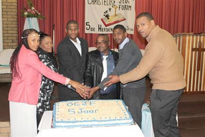 Oudtshoorn Christelike Jeugforum vier vyfde verjaardag