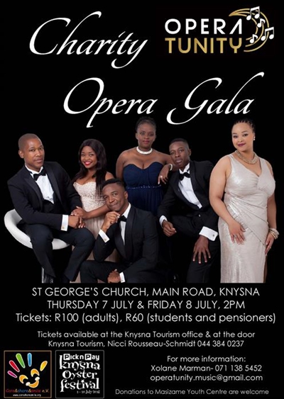 Opera and opportunity coming to town