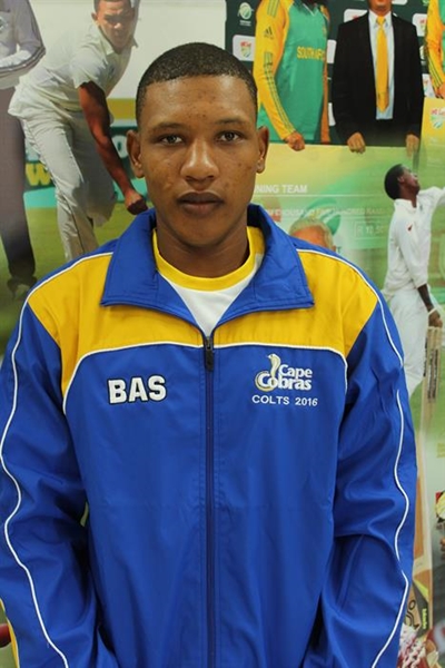 Otneill Baartman selected for SA Franchise cricket team