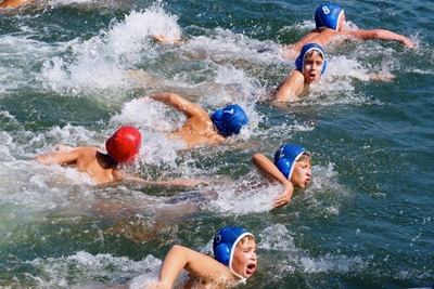 Rain could not dampen water polo spirit