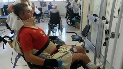 Ollie se gees sterker as besering