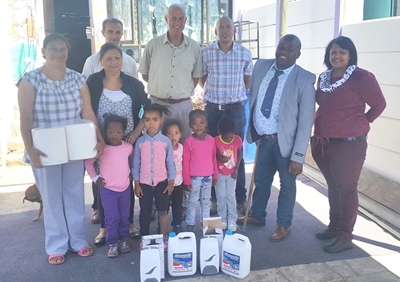 Hand wash project in Mossel Bay