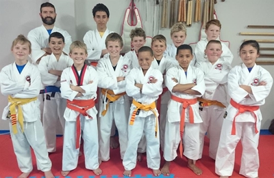 Second karate grading for 2015