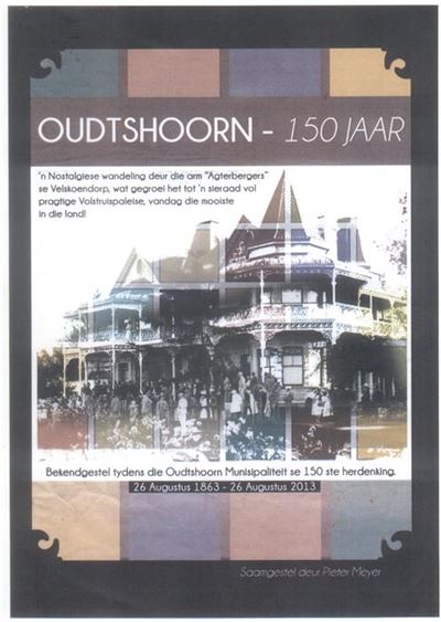 Pragboek herdenk Oudtshoorn se 150 jaar
