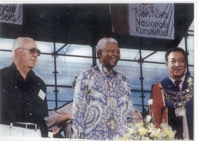 Oudburgemeester onthou Madiba