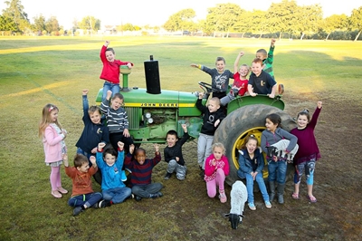 Laerskool Laurus se gr. R-klas gaan groen