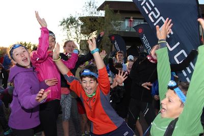 Fun trail run for children