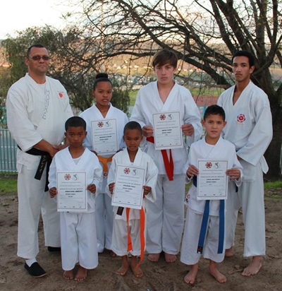 Knysna karateka show their skills