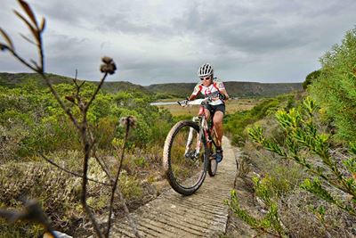 Plaaslike span wen Cape Outback