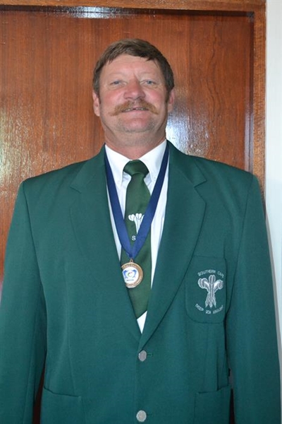 Terry Terblanche wen goud