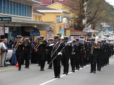 Biggest naval parade ever in Knysna