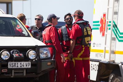 Rescue training for local teams