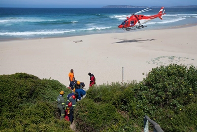Busy time for sea rescue teams