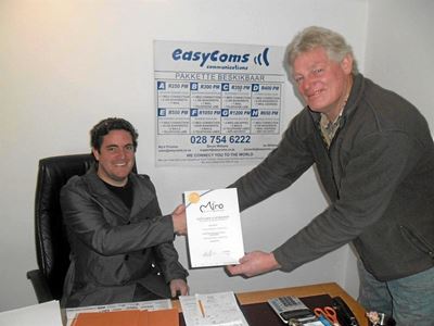 Sakekamer en EasyComms - 'n suksesverhaal