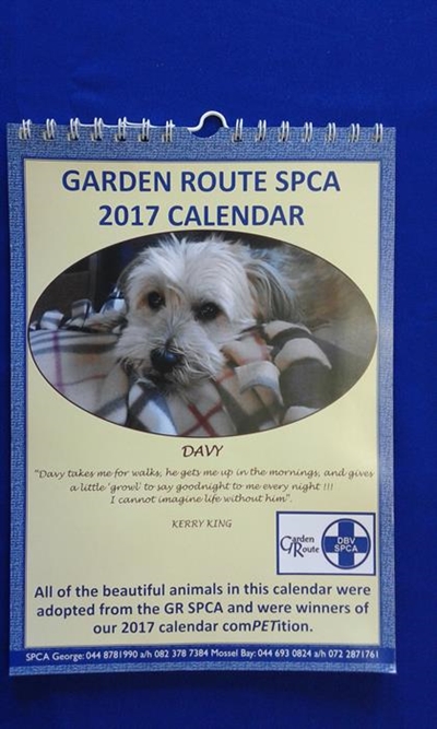 Enter SPCA 2018 calendar comPETitition