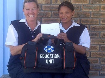SPCA cadets complete community service