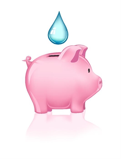 Werk spaarsamig met water