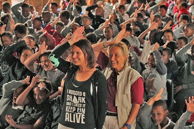 Shark awareness programmes in schools