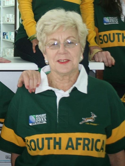 Huldeblyk aan Sylvia van der Berg
