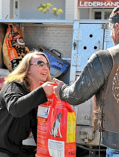 Bikers host 'best Paws Run'